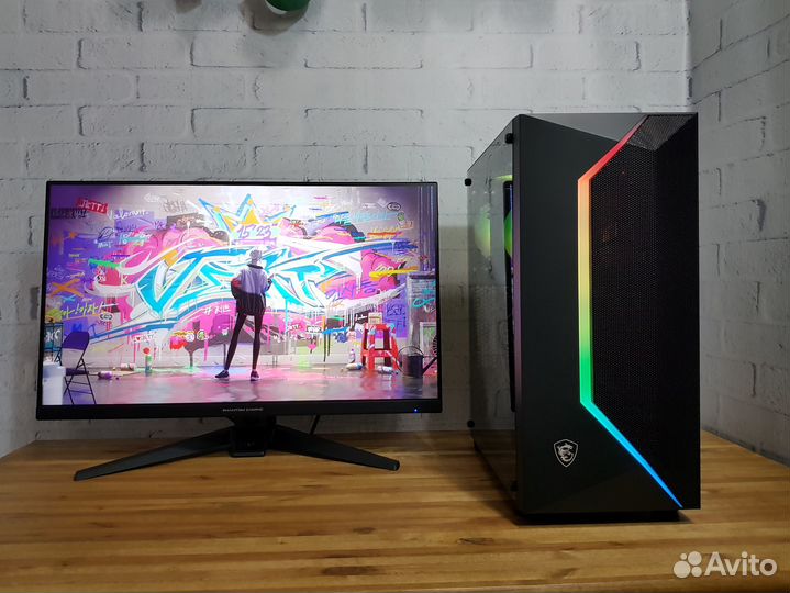 Игровой пк для киберкотлетинга на Intel