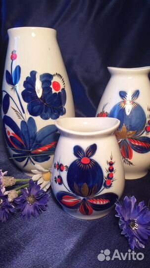 Вазы фарфор Полонное