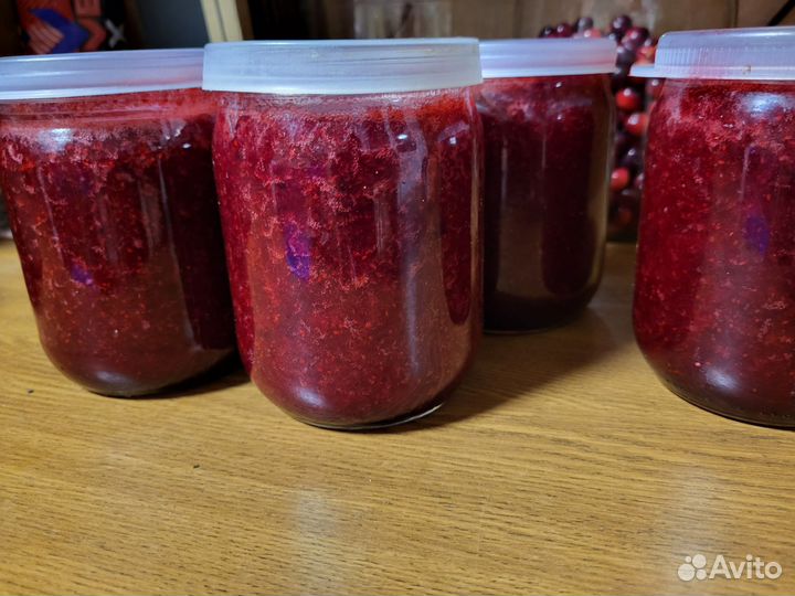 Клюква дикорастущая, клюква протёртая с сахаром