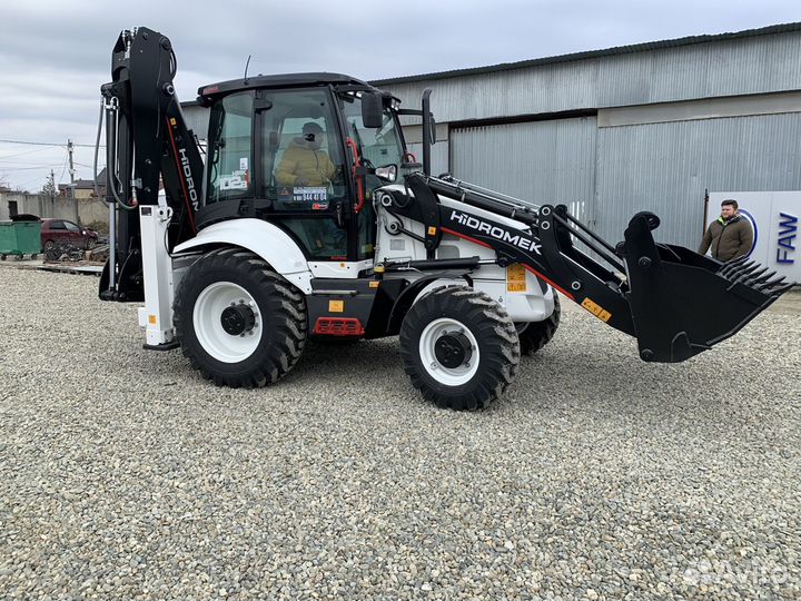 Услуги Экскаватор погрузчик hidromek 102b