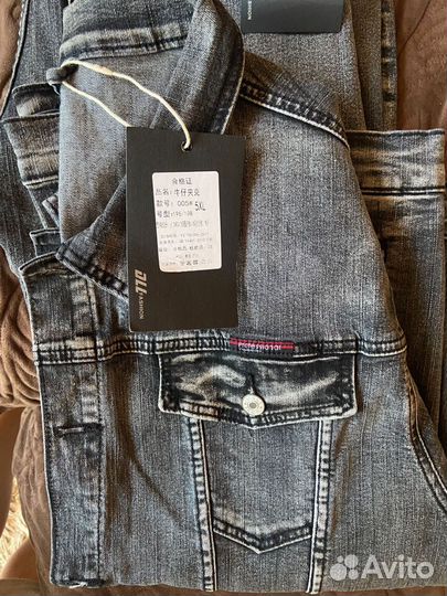 Джинсовый костюм мужской