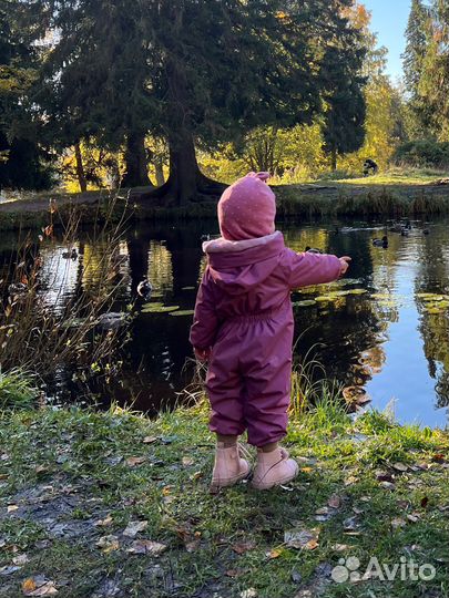 Комбинезон демисезонный 80 86 для девочки