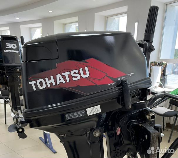 Лодочный мотор Tohatsu (Тохатсу) M 18 (+доки 9.9)