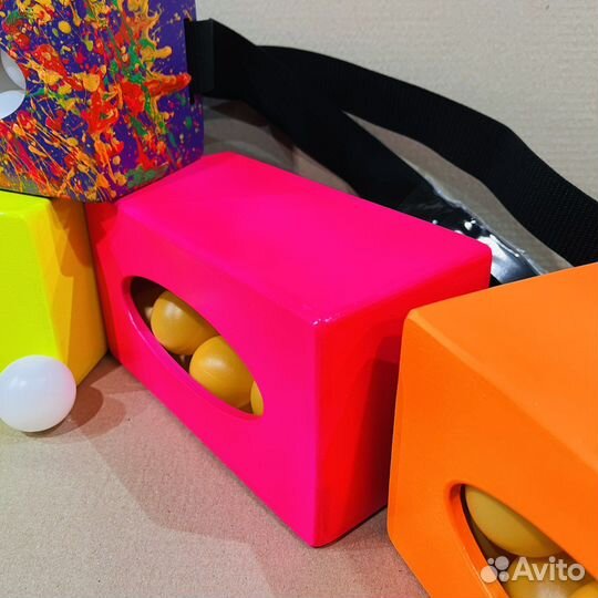 Трясунчики трясуны на пояс Неоновые