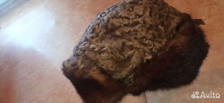 Шапка ушанка мужская натуральный мех