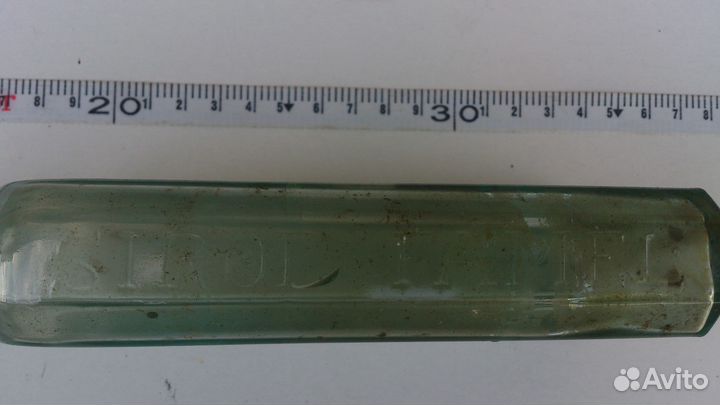 Старинная бутылочка sirop famel