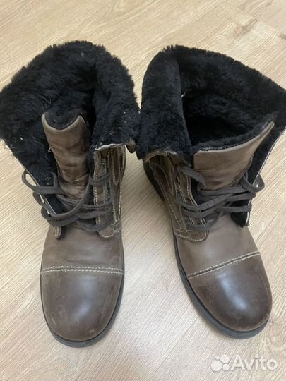 Ботинки зимние натуральная кожа 44 размер