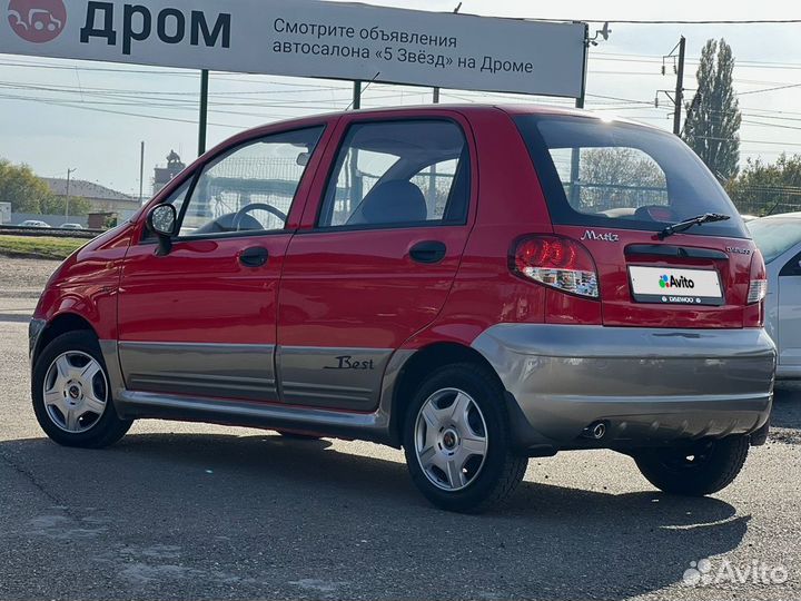 Daewoo Matiz 0.8 МТ, 2014, 93 493 км