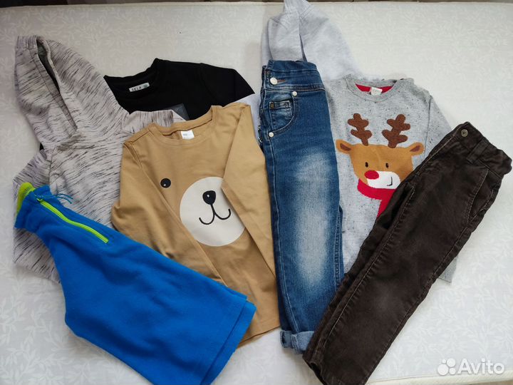 Пакет одежды для мальчика на 2-3 года
