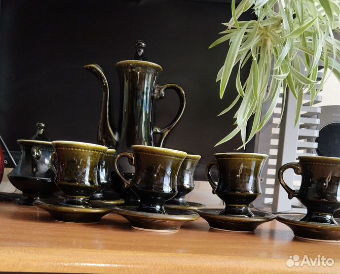 Кофейный сервиз керамика СССР