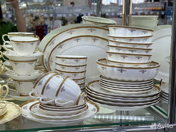 Набор столовый посуды Сервиз столовый 39 пр