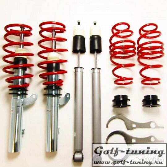 Seat Leon 5F 12-19 Винтовая подвеска JOM Redline