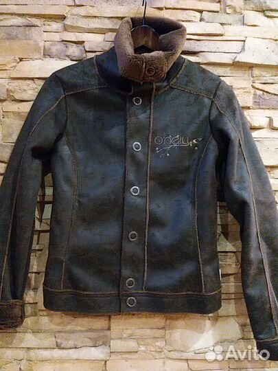 Куртка из искусственной замши