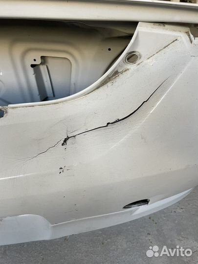 Задняя крышка багажника logan