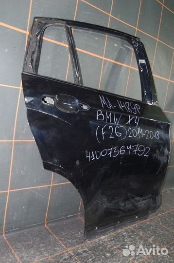 Дверь задняя правая - BMW X4 F26