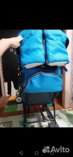 Детские санки коляска