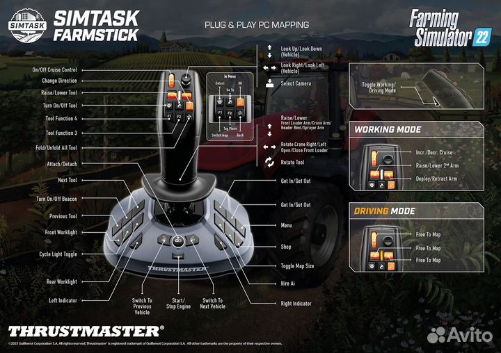 Thrustmaster farmstick simtask