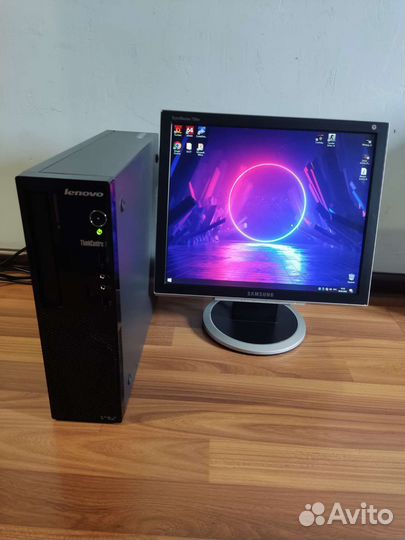 Lenovo thinkcentre edge 72 мини пк +монитор