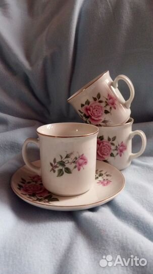 Кофейный сервиз на 6 персон новый