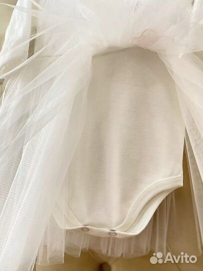 Платье боди для девочки 80