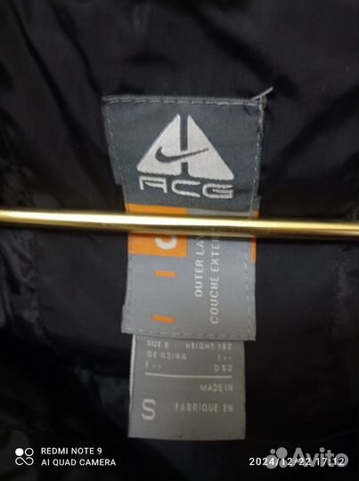 Куртка демисезонная для мальчика ACG (размер S)
