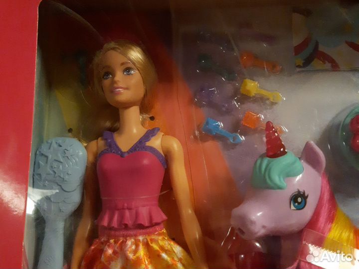 Набор Барби с единорогом