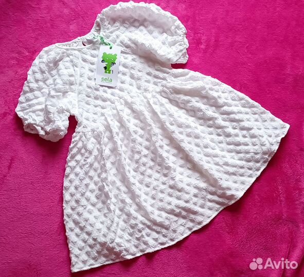 Платье нарядное Sela новое 116