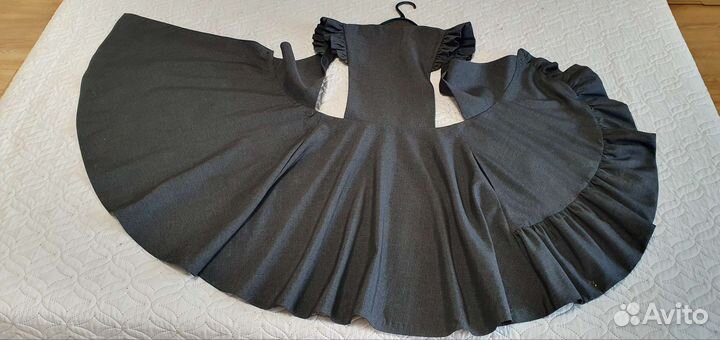 Школьная форма для девочки серая 134