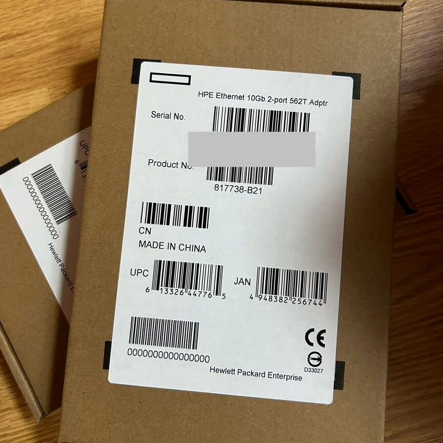 [817738-B21] Адаптер Hp 10gbe 562t 817738-B21 840137-001
