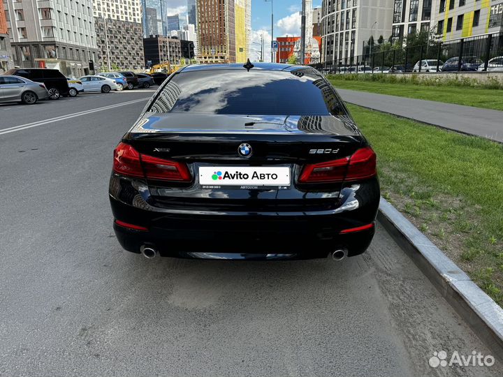 BMW 5 серия 2.0 AT, 2019, 108 800 км