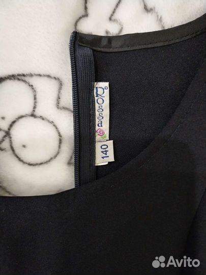 Школьный сарафан рост 140 синий