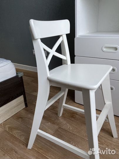 Стул детский высокий Икея