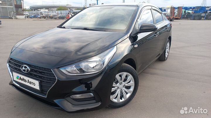Hyundai Solaris 1.6 AT, 2018, 140 600 км