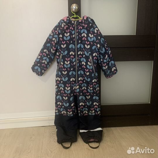 Зимний комбинезон для девочки 122