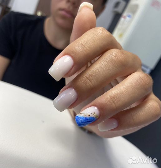 Маникюр гель лак