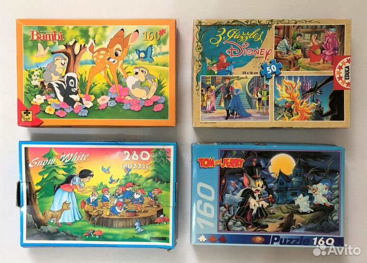 Пазлы Bambi Disney Tom end Gerry