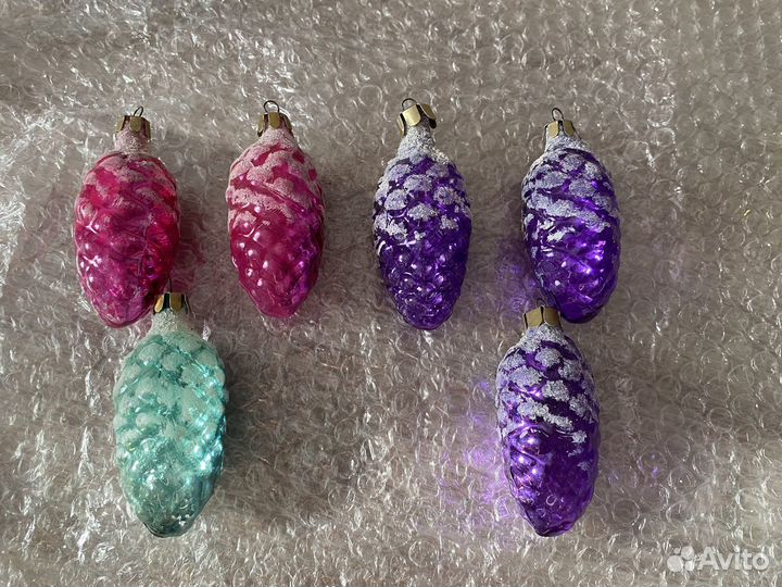 Елочные игрушки СССР 