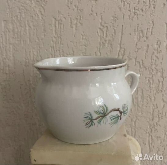Молочник соусник фарфор СССР