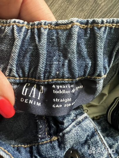 Рубашка, джинсы Gap для мальчика, 98-104