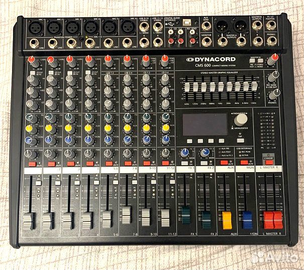 Микшерные пульты Dynacord cms 600-3 (original)