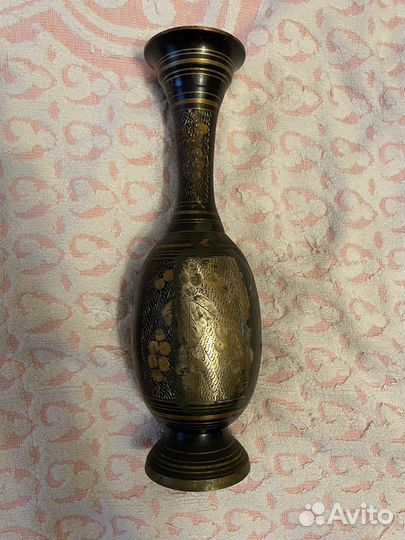 Ваза индия латунь