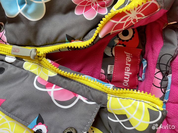 Комбинезон зима на девочку, размер 80