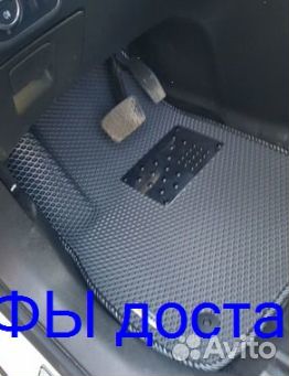 Эва Коврики 3D с бортами для авто