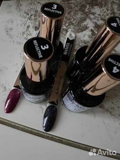 Гель лак светоотражающий