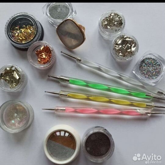 Набор для новогоднего дизайна ногтей