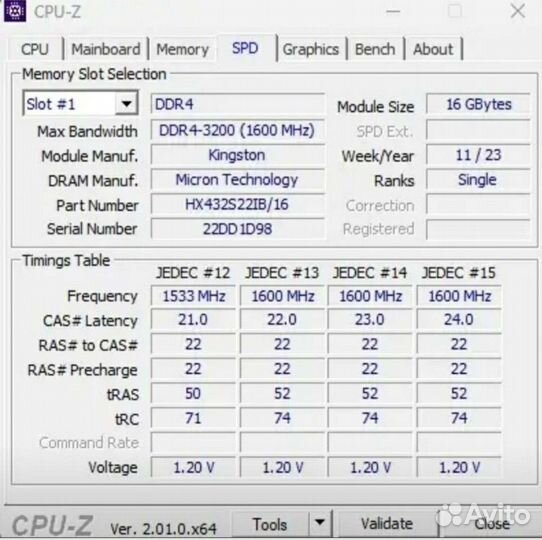Оперативная память ddr4 16gb