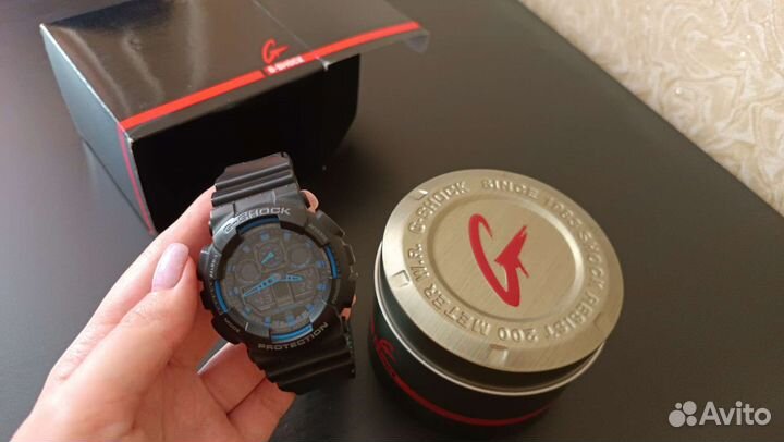Часы Casio g shock ga 100
