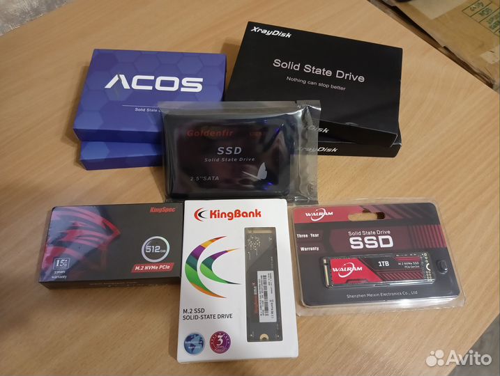 SSD sata/m2 nvme 256GB/512GB/1TB