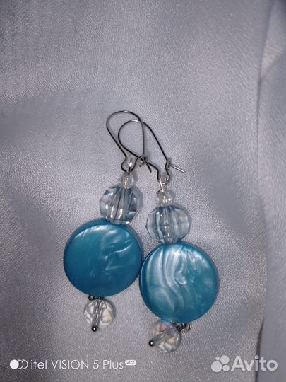 Серьги бижутерия