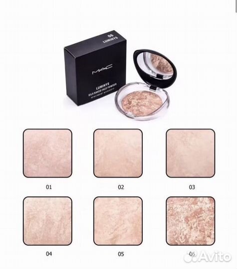 Пудра MAC Luminys Silk Baked Face Power